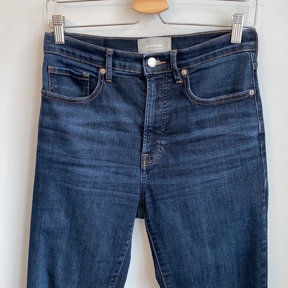 Everlane Stretch High-Rise Skinny SZ 29 TALL - Picture 6 of 8